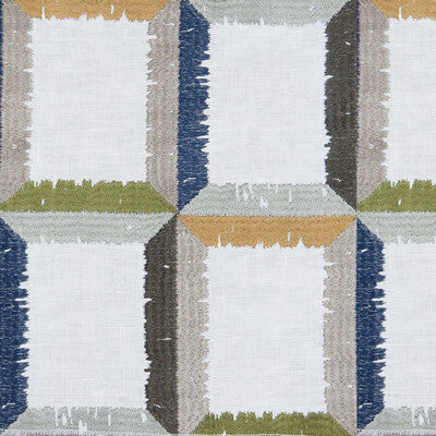 GASTON Y DANIELA GDT5563.002.0 YUCATAN MARRON Fabric - Eade's Wallpaper