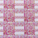 GASTON Y DANIELA GDT5564.001.0 HUIPIL ROSA/VERDE Fabric - Eade's Wallpaper