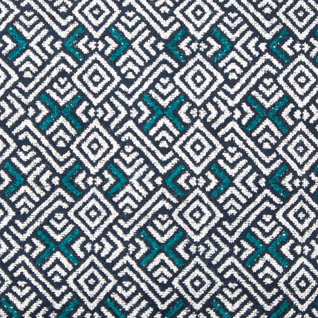 GASTON Y DANIELA GDT5567.003.0 INCA OCEANO Fabric - Eade's Wallpaper