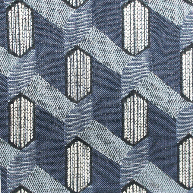 GASTON Y DANIELA GDT5568.001.0 MAYA INDIGO Fabric - Eade's Wallpaper