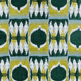 GASTON Y DANIELA GDT5571.002.0 CUZCO VERDE Fabric - Eade's Wallpaper