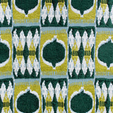 GASTON Y DANIELA GDT5571.002.0 CUZCO VERDE Fabric - Eade's Wallpaper