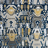 GASTON Y DANIELA GDT5572.001.0 COLOSOS AZUL Fabric - Eade's Wallpaper