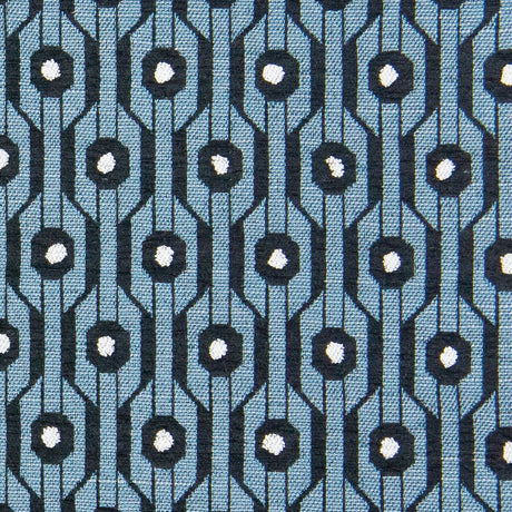 GASTON Y DANIELA GDT5576.001.0 ALMIRANTE AZUL Fabric - Eade's Wallpaper