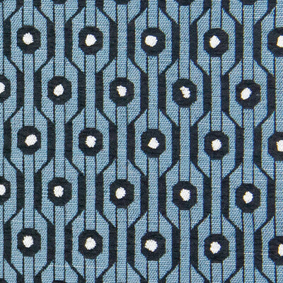 GASTON Y DANIELA GDT5576.001.0 ALMIRANTE AZUL Fabric - Eade's Wallpaper