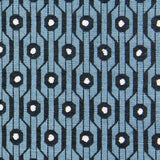 GASTON Y DANIELA GDT5576.001.0 ALMIRANTE AZUL Fabric - Eade's Wallpaper