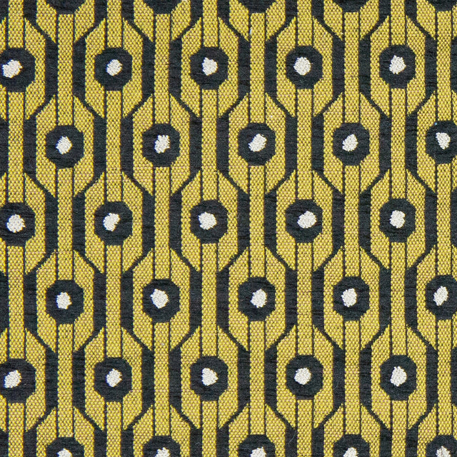 GASTON Y DANIELA GDT5576.003.0 ALMIRANTE MOSTAZA Fabric - Eade's Wallpaper