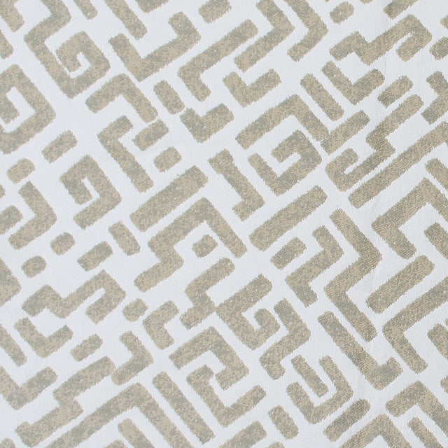 GASTON Y DANIELA GDT5586.001.0 ESCRITURA LINO/BLANCO Fabric - Eade's Wallpaper