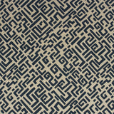 GASTON Y DANIELA GDT5586.002.0 ESCRITURA OCRE/BLACK Fabric - Eade's Wallpaper