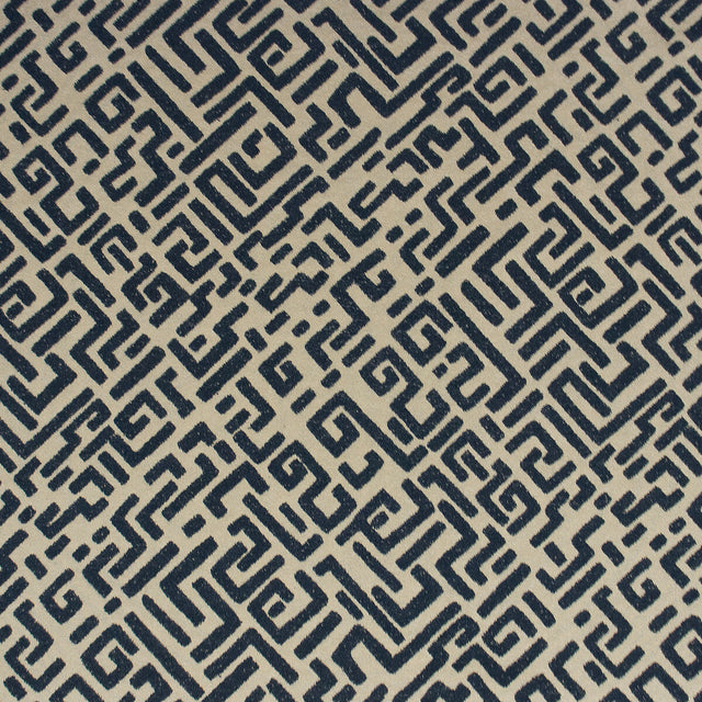 GASTON Y DANIELA GDT5586.002.0 ESCRITURA OCRE/BLACK Fabric - Eade's Wallpaper