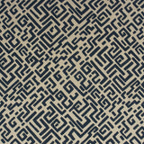 GASTON Y DANIELA GDT5586.002.0 ESCRITURA OCRE/BLACK Fabric - Eade's Wallpaper