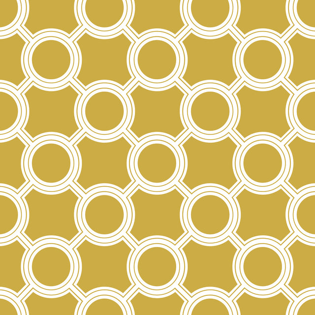 GASTON Y DANIELA GDT5600.004.0 AYMARA OCRE Fabric - Eade's Wallpaper