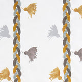 GASTON Y DANIELA GDT5603.001.0 REINA ROJA  MARRON Fabric - Eade's Wallpaper