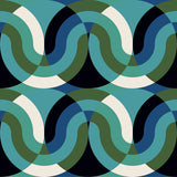 GASTON Y DANIELA GDT5624.002.0 KIMI AZUL/VERDE Fabric - Eade's Wallpaper
