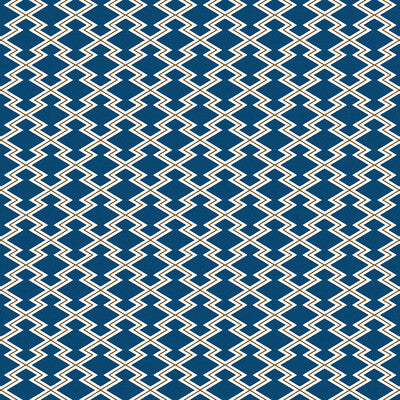 GASTON Y DANIELA GDT5625.003.0 HAYAMI AZUL/OCRE Fabric - Eade's Wallpaper
