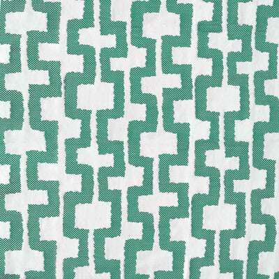 GASTON Y DANIELA GDT5628.004.0 RYU VERDE Fabric - Eade's Wallpaper