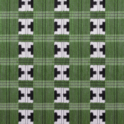 GASTON Y DANIELA GDT5633.005.0 TAKARA VERDE Fabric - Eade's Wallpaper