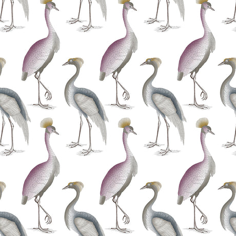 GASTON Y DANIELA GDT5649.001.0 GARZA REAL LAVANDA/AZUL Fabric - Eade's Wallpaper