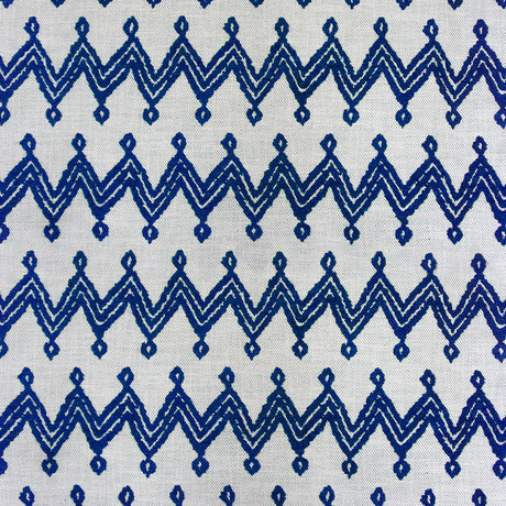 GASTON Y DANIELA GDT5653.003.0 NAVAJO AZUL Fabric - Eade's Wallpaper