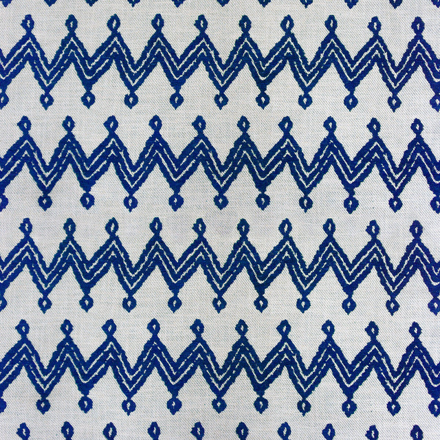 GASTON Y DANIELA GDT5653.003.0 NAVAJO AZUL Fabric - Eade's Wallpaper