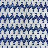 GASTON Y DANIELA GDT5653.003.0 NAVAJO AZUL Fabric - Eade's Wallpaper
