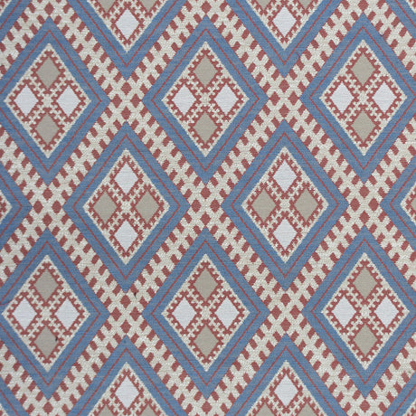 GASTON Y DANIELA GDT5656.003.0 CHIHUAHUA AZUL/ROJO Fabric - Eade's Wallpaper