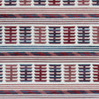 GASTON Y DANIELA GDT5657.003.0 TORO SENTADO AZUL/ROJO Fabric - Eade's Wallpaper