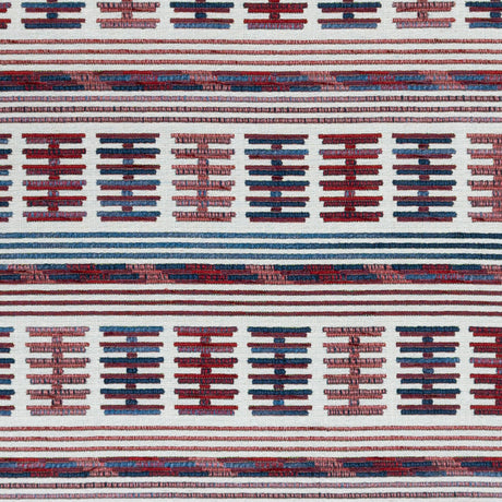 GASTON Y DANIELA GDT5657.003.0 TORO SENTADO AZUL/ROJO Fabric - Eade's Wallpaper