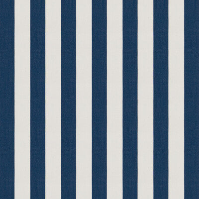 GASTON Y DANIELA GDT5671.005.0 ALMUDAINA BLANCO/AZUL OSCURO Fabric - Eade's Wallpaper