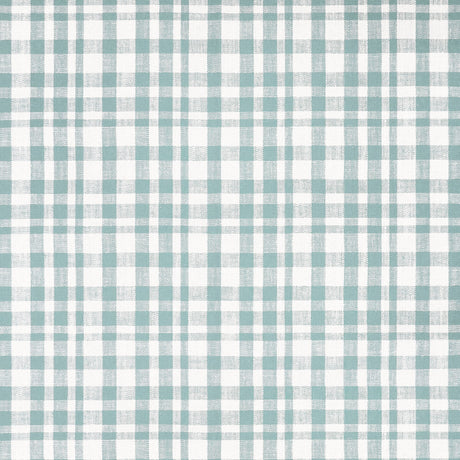 GASTON Y DANIELA GDT5675.005.0 DRACH BLANCO/AZUL CLARO Fabric - Eade's Wallpaper