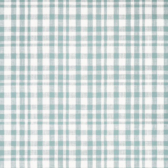 GASTON Y DANIELA GDT5675.005.0 DRACH BLANCO/AZUL CLARO Fabric - Eade's Wallpaper