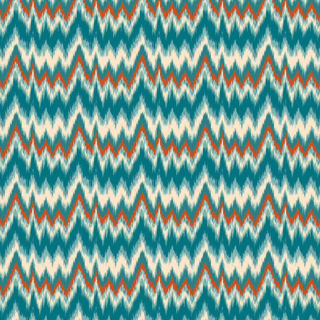 GASTON Y DANIELA GDT5677.001.0 CALA FIGUERA AZUL TEJA Fabric - Eade's Wallpaper