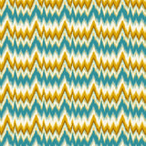 GASTON Y DANIELA GDT5677.003.0 CALA FIGUERA TURQUESA/OCRE Fabric - Eade's Wallpaper