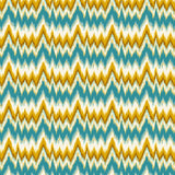 GASTON Y DANIELA GDT5677.003.0 CALA FIGUERA TURQUESA/OCRE Fabric - Eade's Wallpaper