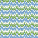GASTON Y DANIELA GDT5677.004.0 CALA FIGUERA VERDE AZUL Fabric - Eade's Wallpaper