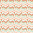 GASTON Y DANIELA GDT5677.005.0 CALA FIGUERA CORAL/VERDE Fabric - Eade's Wallpaper
