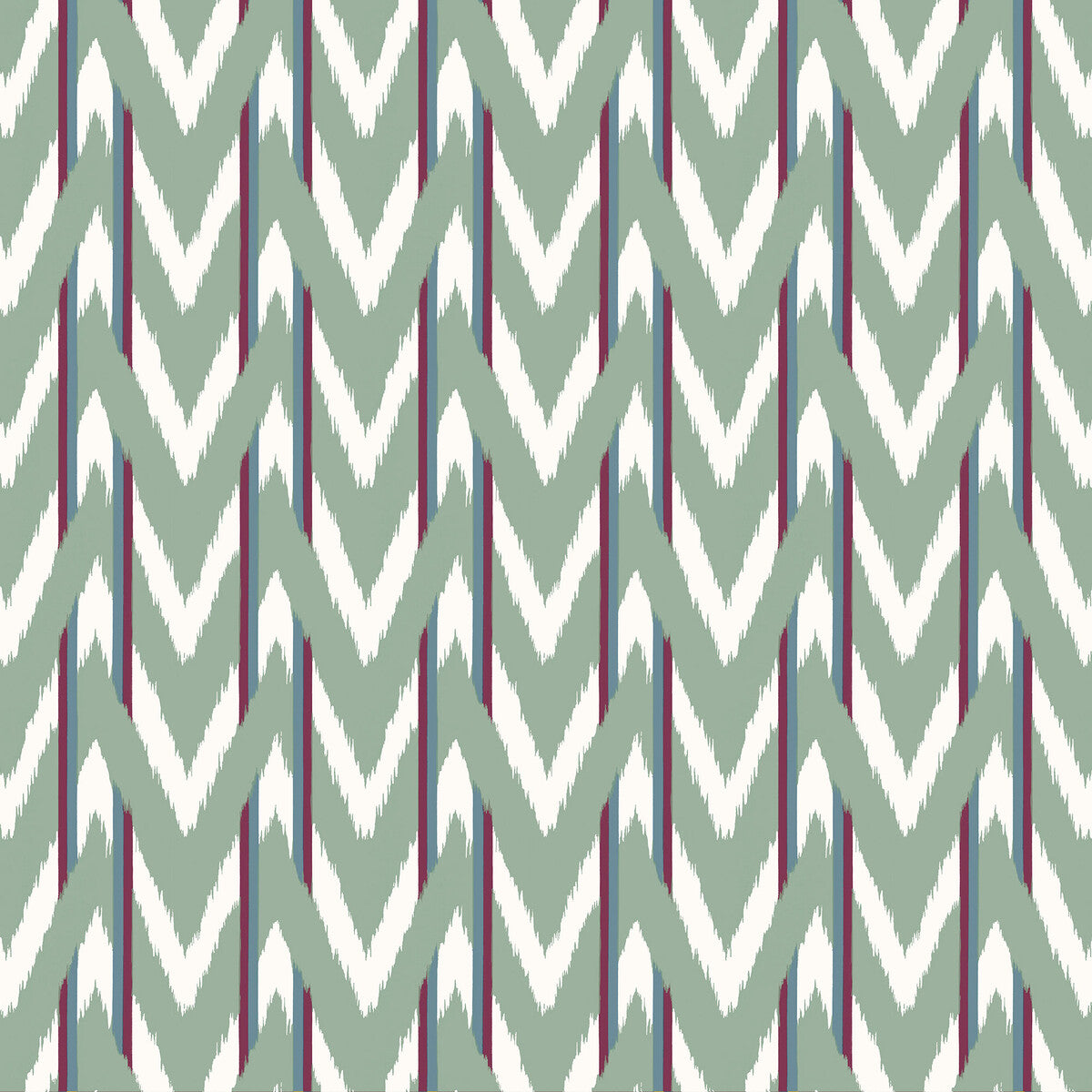 GASTON Y DANIELA GDT5678.001.0 CALA D OR AGUA BURDEOS Fabric - Eade's Wallpaper