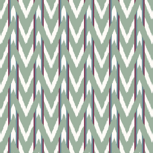 GASTON Y DANIELA GDT5678.001.0 CALA D OR AGUA BURDEOS Fabric - Eade's Wallpaper