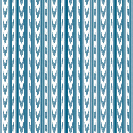 GASTON Y DANIELA GDT5679.001.0 CALA PI AZUL Fabric - Eade's Wallpaper