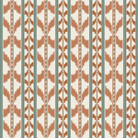 GASTON Y DANIELA GDT5680.003.0 CALA PETITA TEJA VERDE Fabric - Eade's Wallpaper