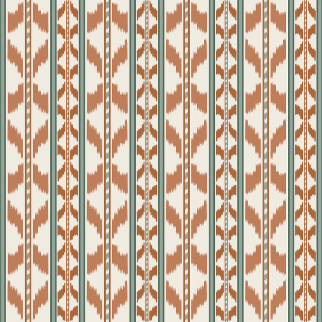 GASTON Y DANIELA GDT5680.003.0 CALA PETITA TEJA VERDE Fabric - Eade's Wallpaper