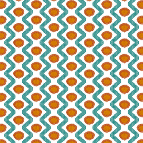 GASTON Y DANIELA GDT5681.005.0 CALA MARSAL TURQUESA TEJA Fabric - Eade's Wallpaper