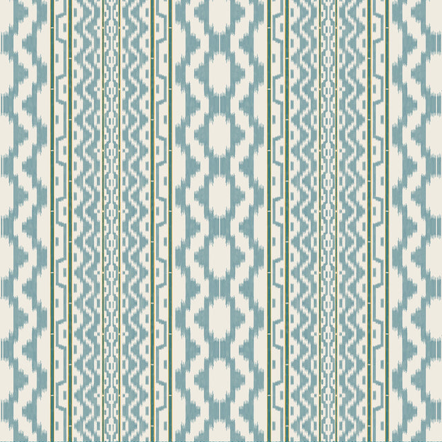GASTON Y DANIELA GDT5682.001.0 CALA MURADA AZUL Fabric - Eade's Wallpaper