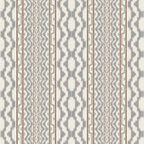 GASTON Y DANIELA GDT5682.002.0 CALA MURADA GRIS NARANJA Fabric - Eade's Wallpaper