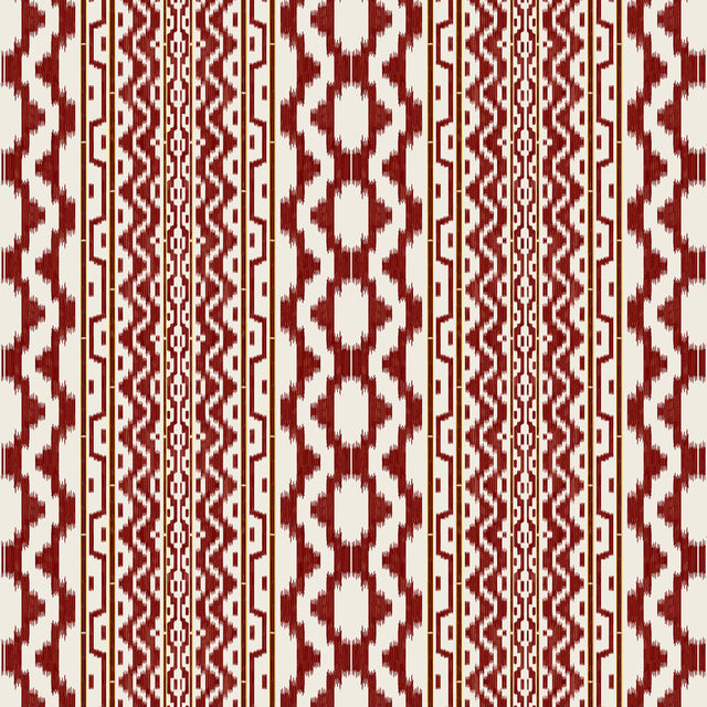 GASTON Y DANIELA GDT5682.004.0 CALA MURADA BURDEOS Fabric - Eade's Wallpaper