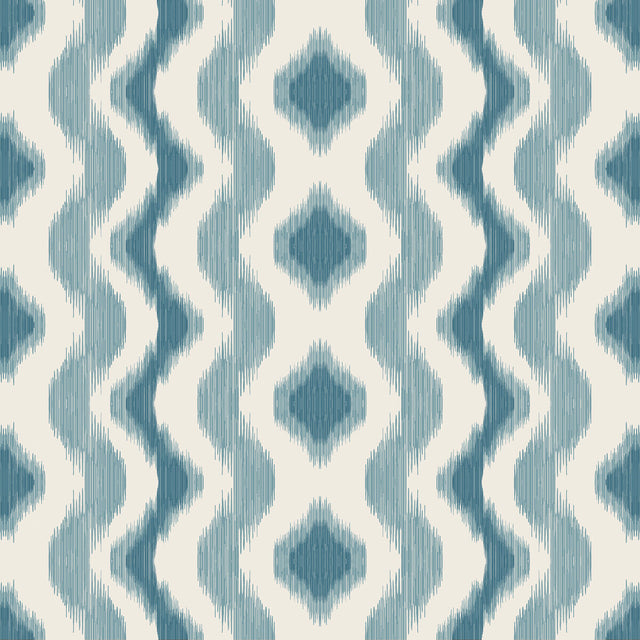 GASTON Y DANIELA GDT5683.001.0 CALA FERRERA AZUL Fabric - Eade's Wallpaper