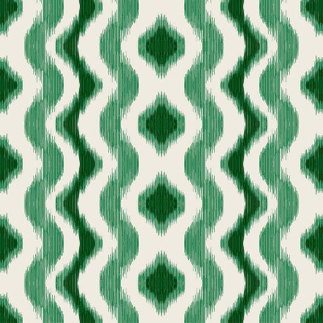 GASTON Y DANIELA GDT5683.003.0 CALA FERRERA VERDE Fabric - Eade's Wallpaper