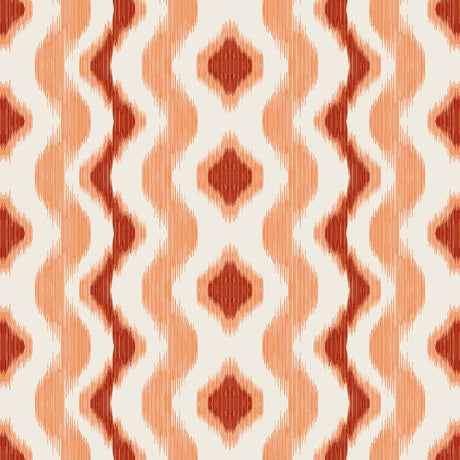 GASTON Y DANIELA GDT5683.004.0 CALA FERRERA TEJA Fabric - Eade's Wallpaper