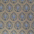 GASTON Y DANIELA GDT5692.001.0 PALMETA FONDO ORO Fabric - Eade's Wallpaper