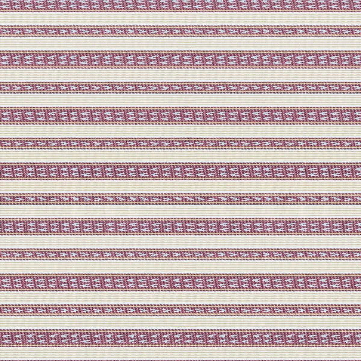 GASTON Y DANIELA GDT5694.001.0 KORA BURDEOS/OCRE Fabric - Eade's Wallpaper